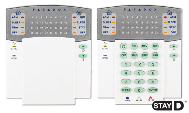 keypad spectra led