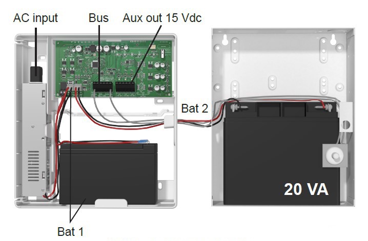 PS45 Paradox batteria supplemntare